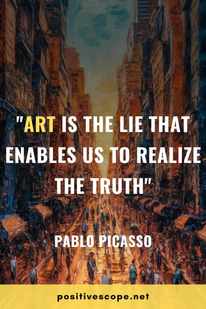 Inspirational Quotes About Art