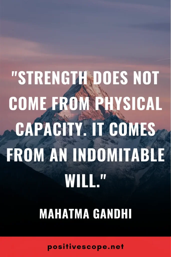 Inspirational Quotes About Strength