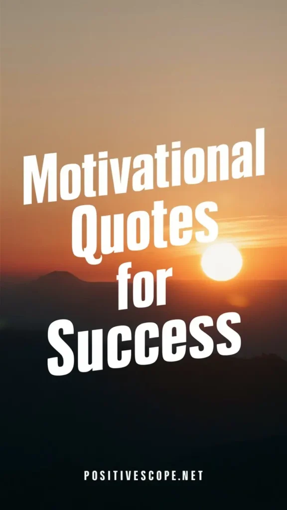 motivational quotes for success 