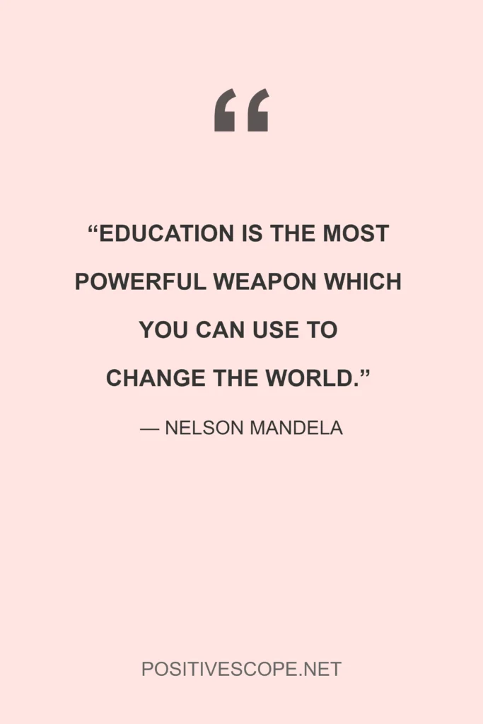 Nelson Mandela quote