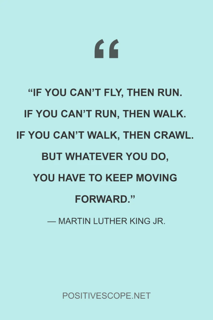 Martin Luther King Jr quote about change