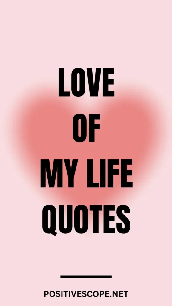 love of my life quotes