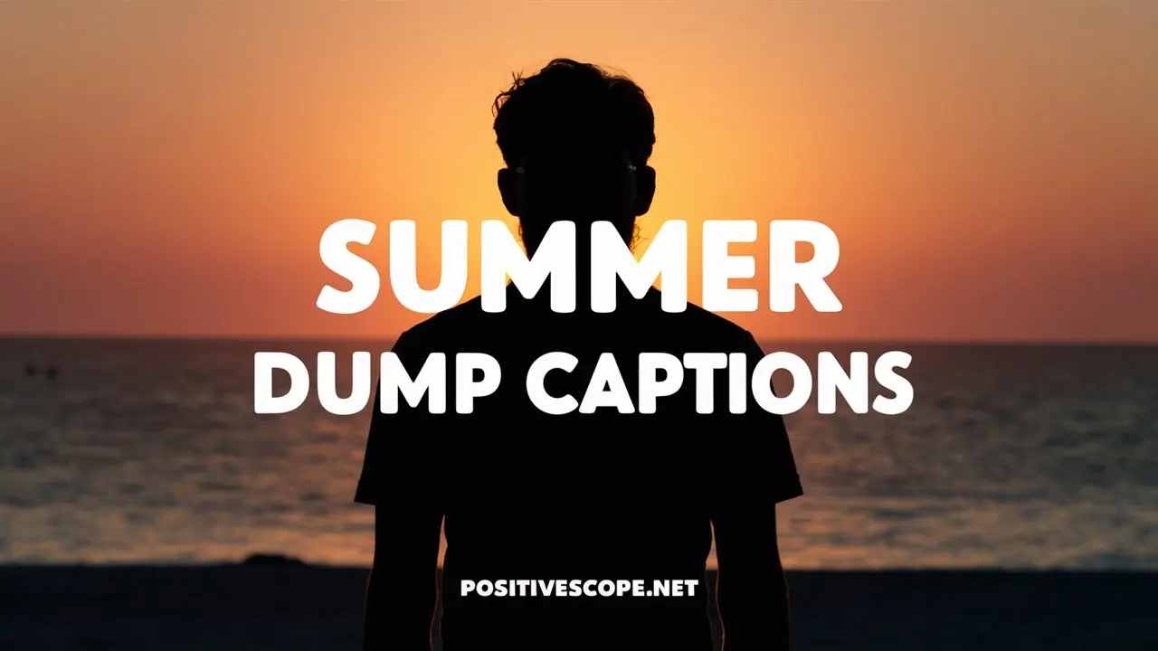 90 Summer Dump Captions for that Nostalgic Aesthetic