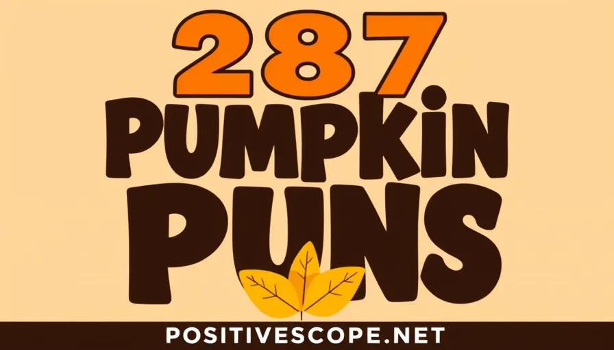 287 Pumpkin Puns for the Ultimate Autumn Vibe