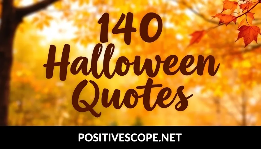 140 Halloween Quotes and Sayings for Instagram