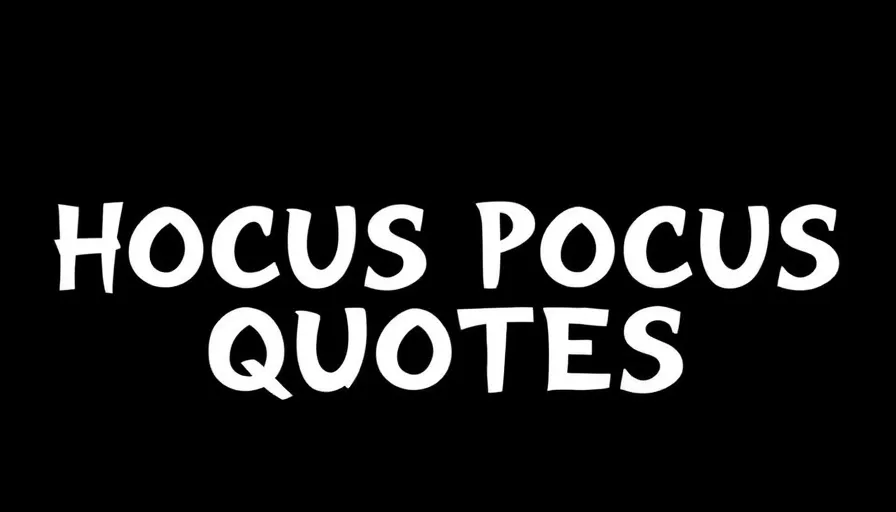 hocus pocus quotes