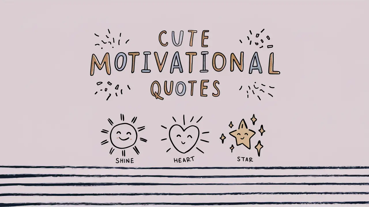 cute motivational quotes