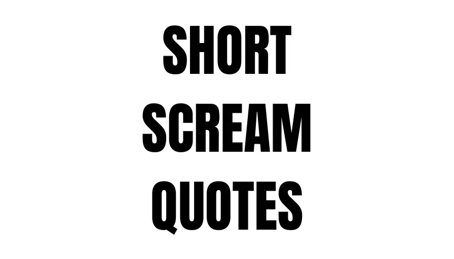 scream quotes