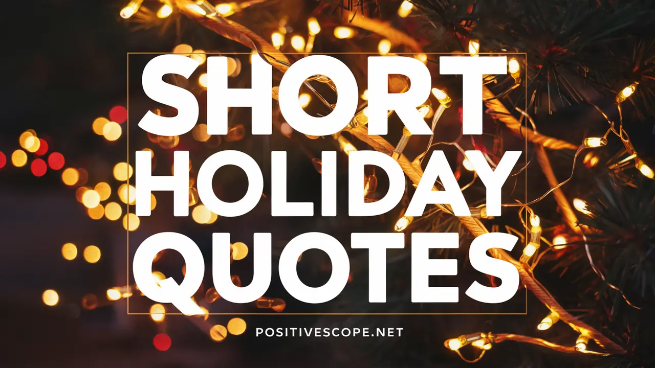 40 Holiday Quotes and Sayings for Joyful Celebrations