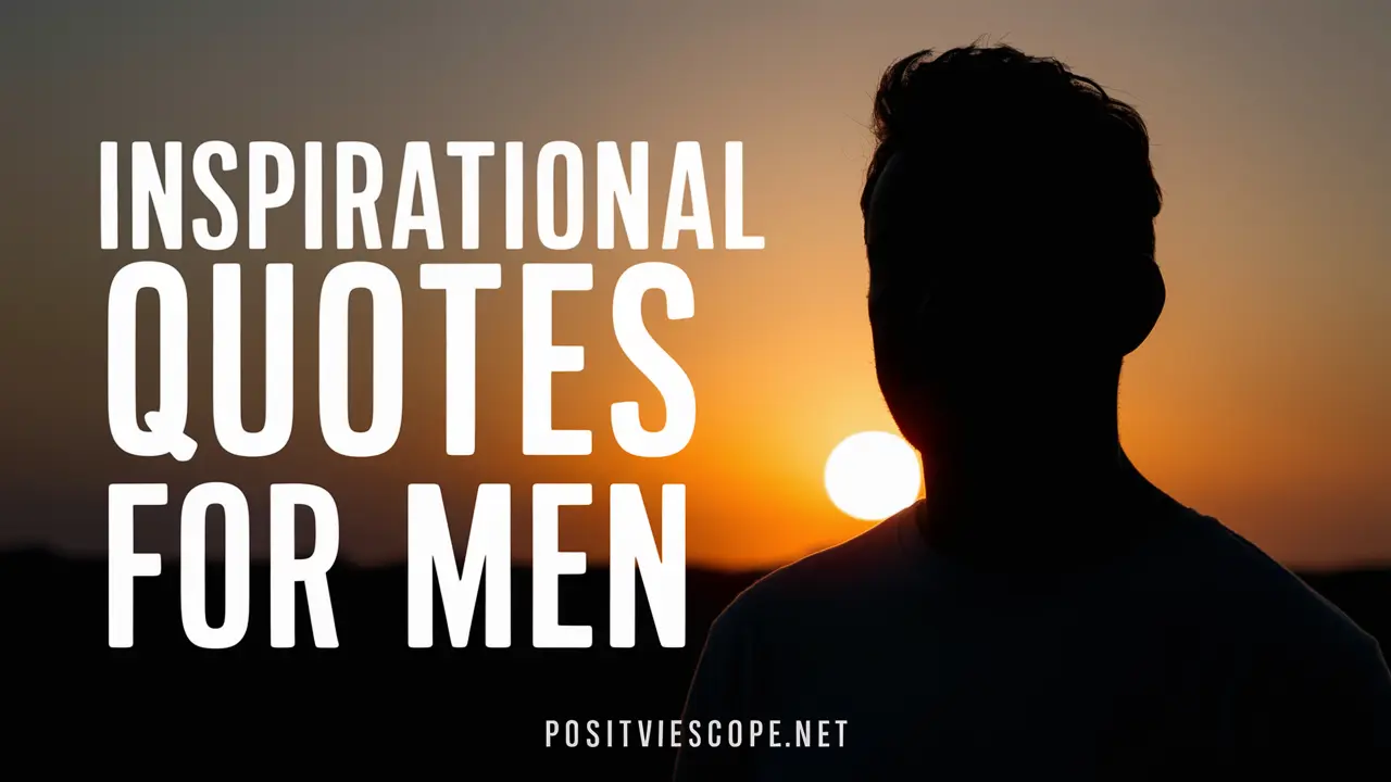 Inspirational Quotes For Men