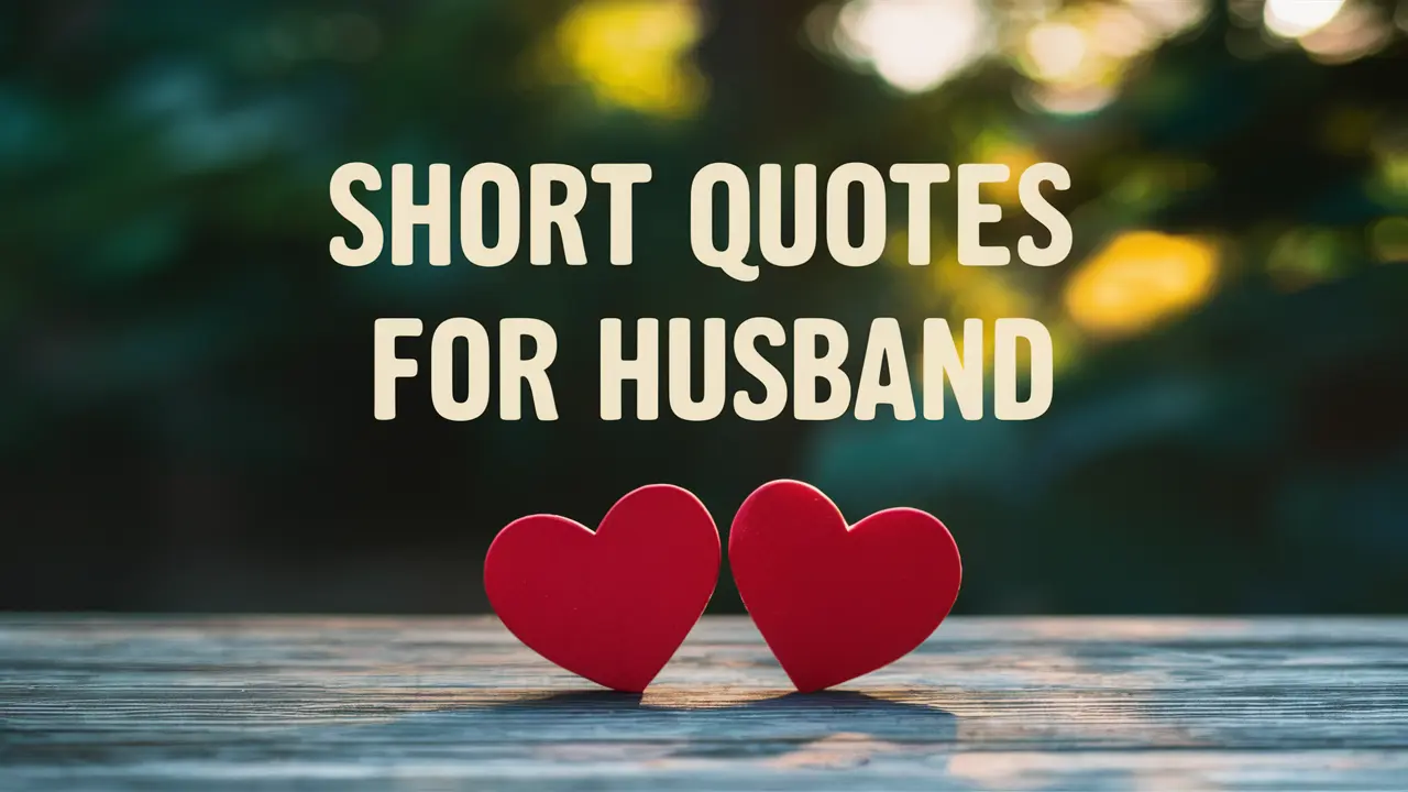 short quotes for husband