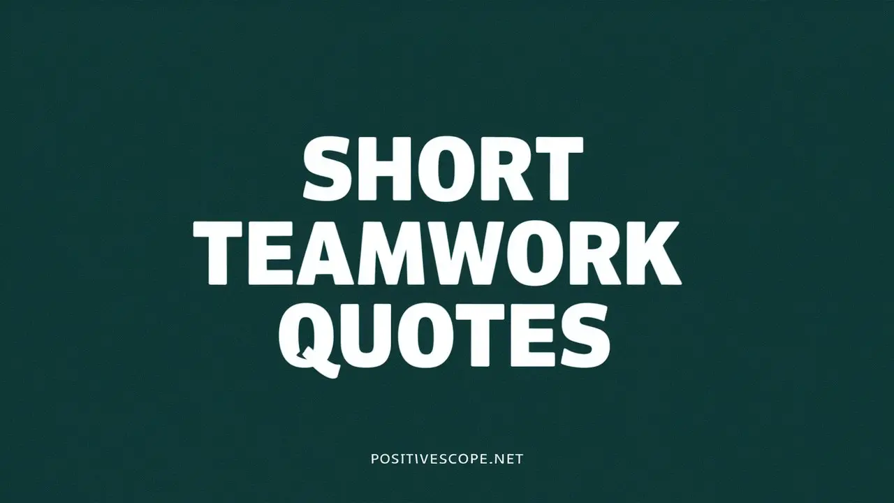 teamwork quotes