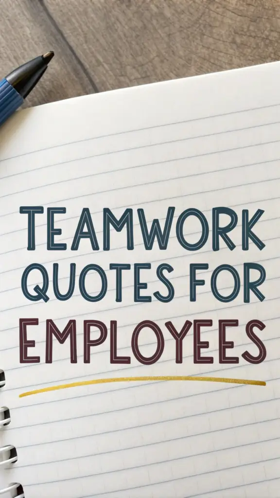 Teamwork Quotes for Employees