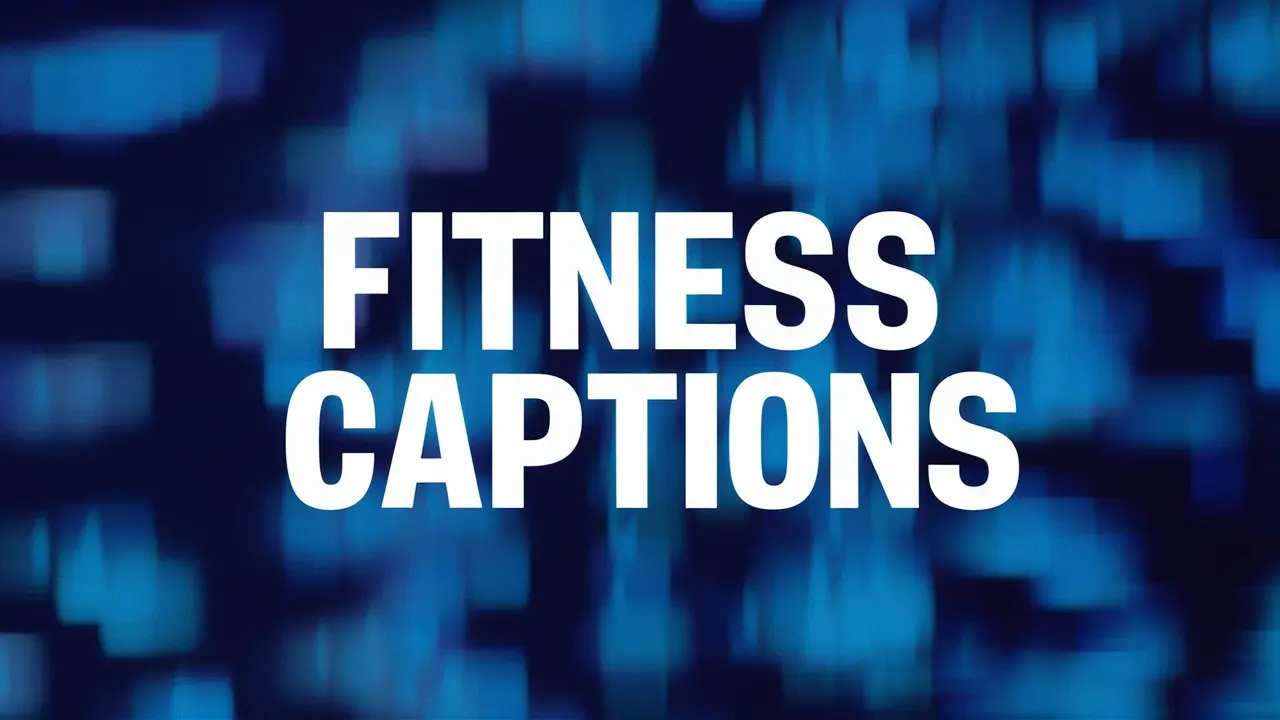 100 Fitness Captions to Motivate Your Workout