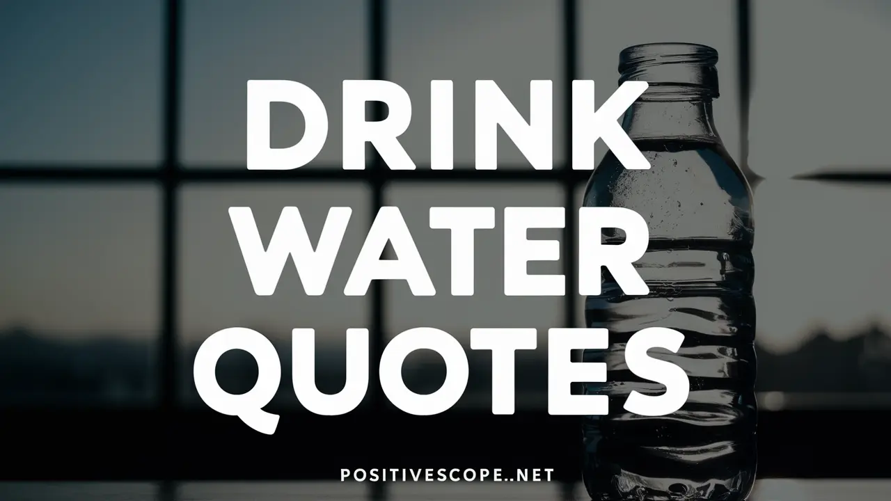 drink water quotes