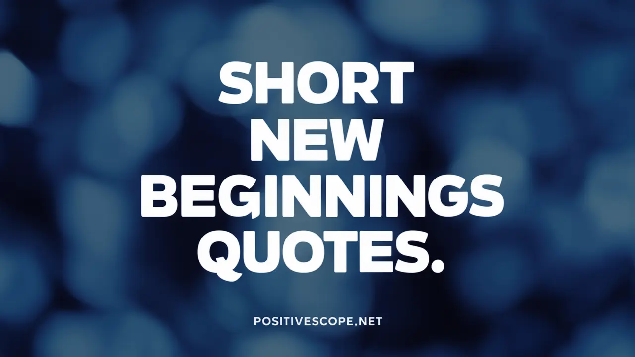 new beginnings quotes