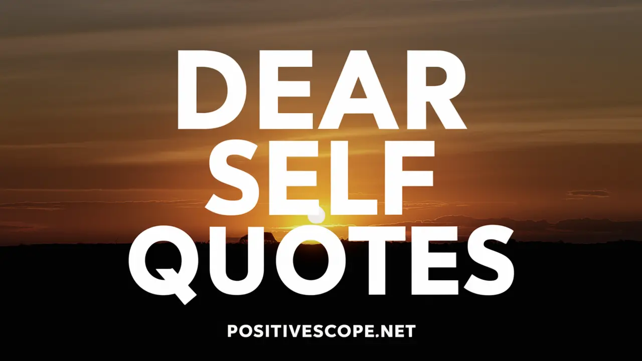 dear self quotes