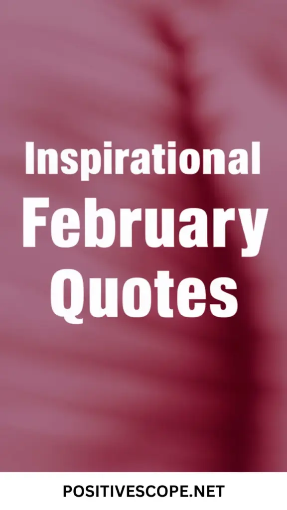 february quotes