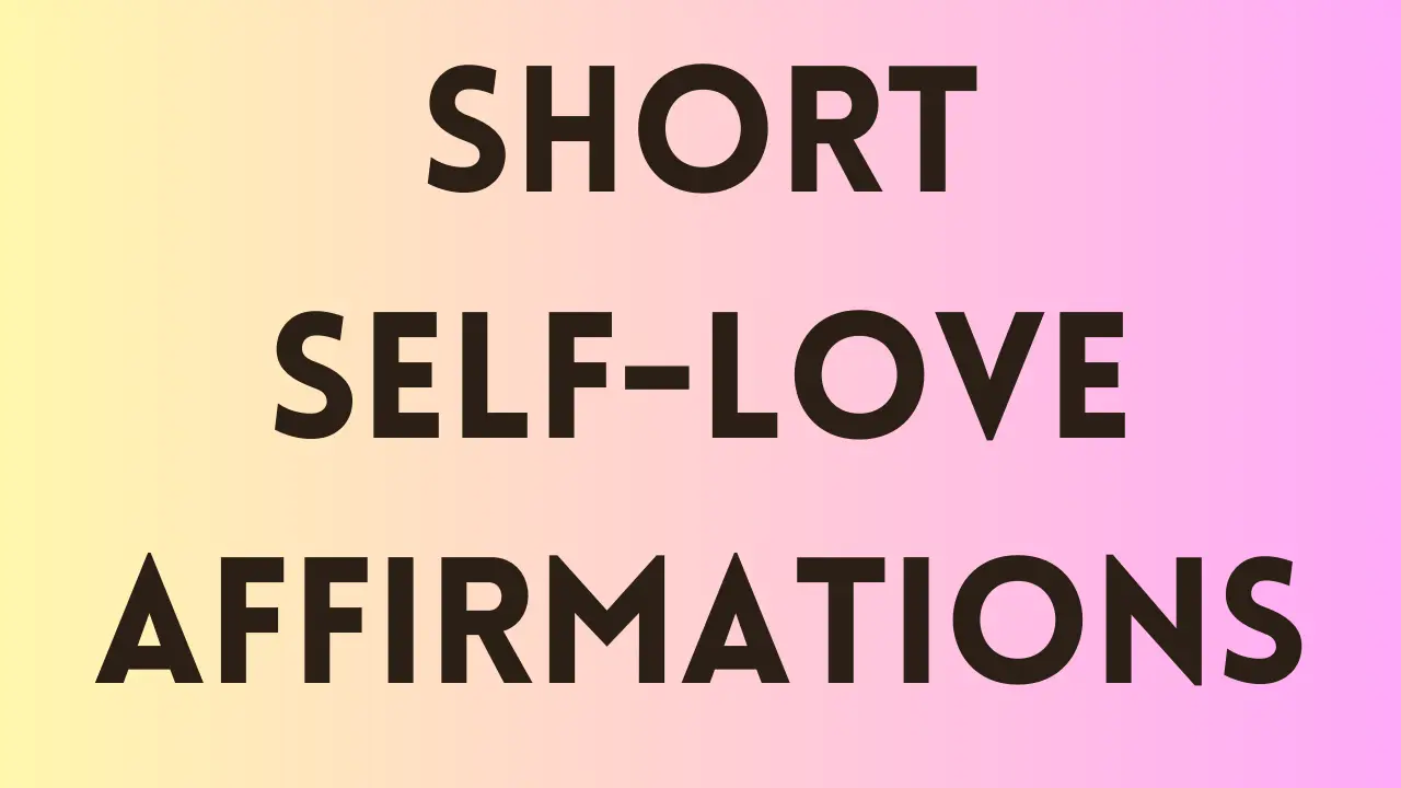 self-love affirmations