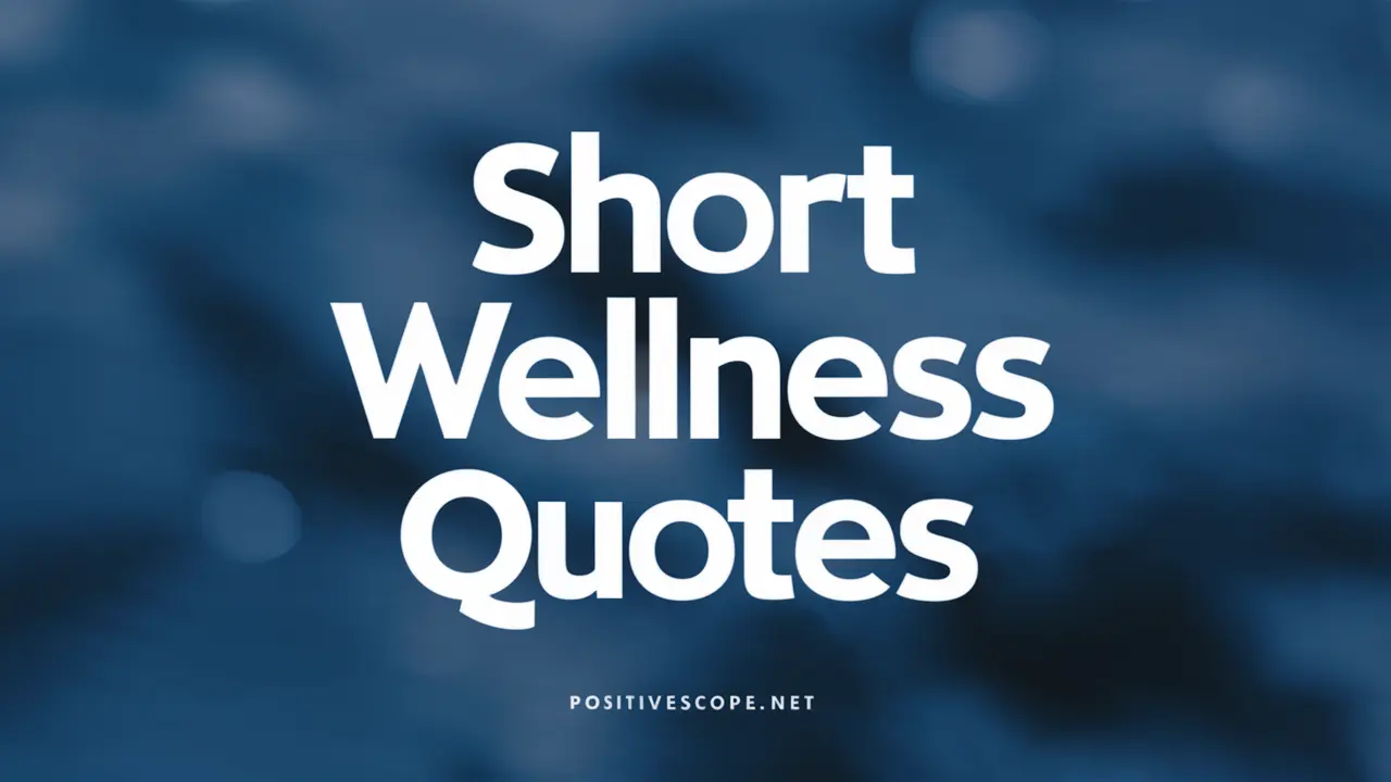 Wellness Quotes