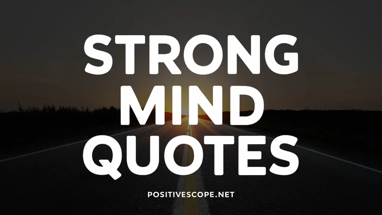 strong mind quotes