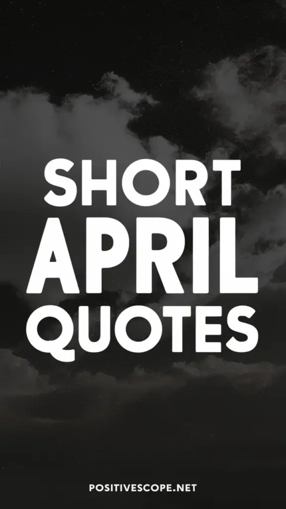 april quotes