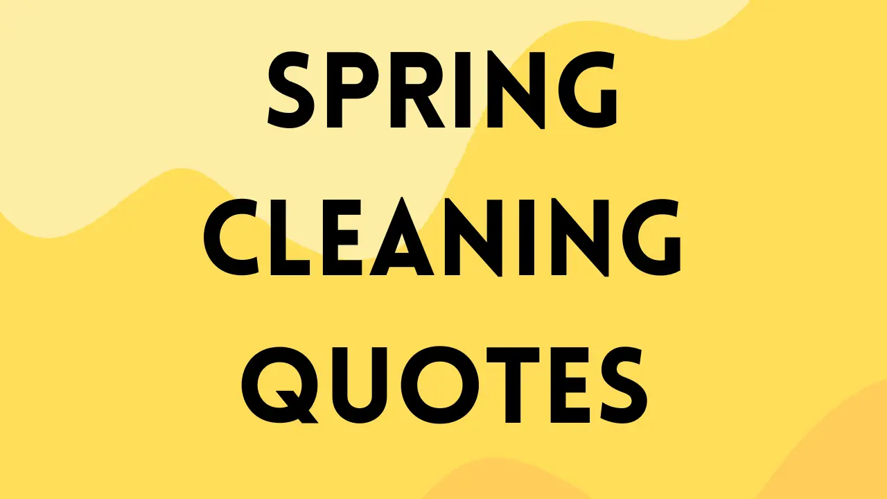 Spring Cleaning quotes