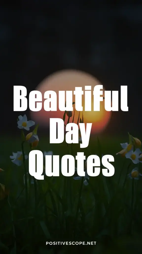 beautiful day quotes
