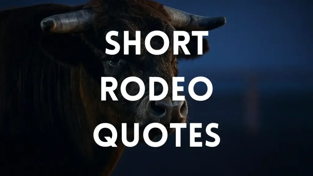 rodeo quotes