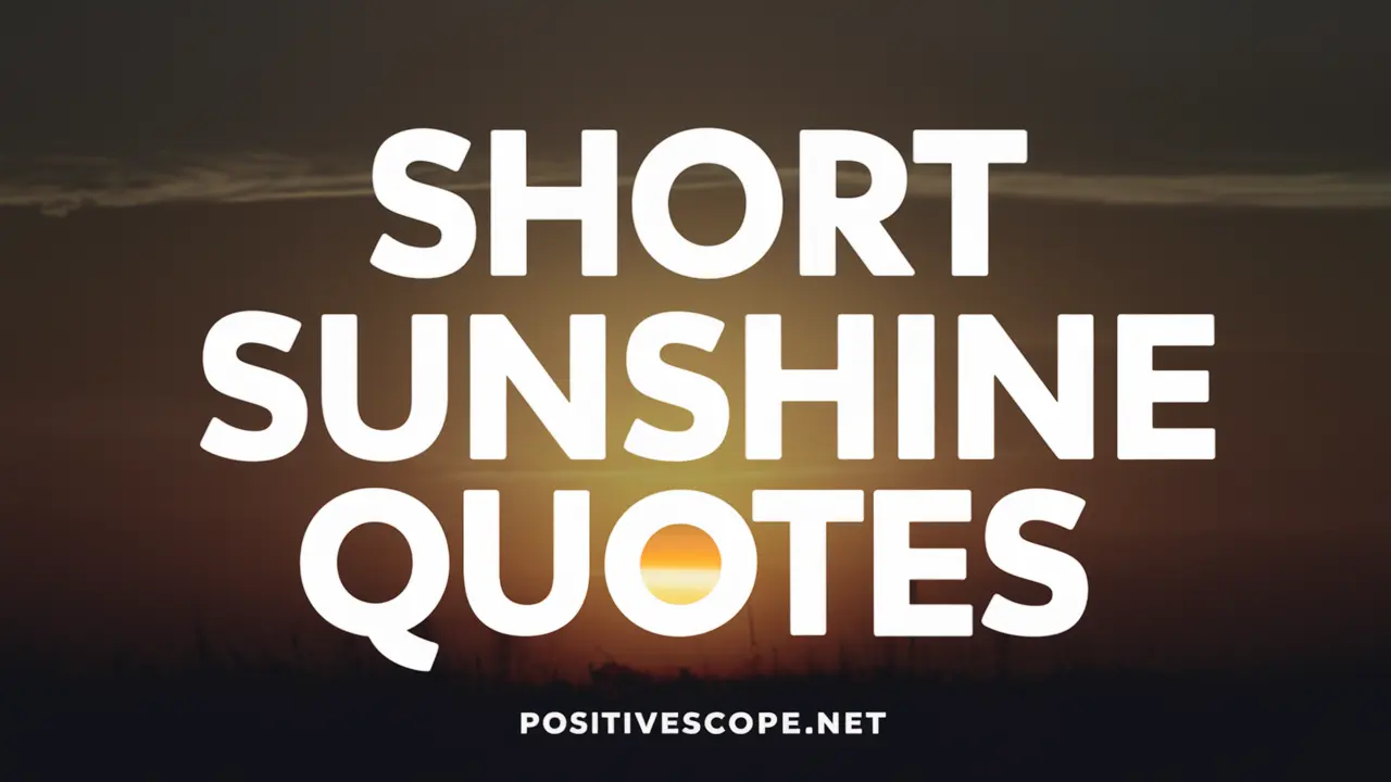 sunshine quotes