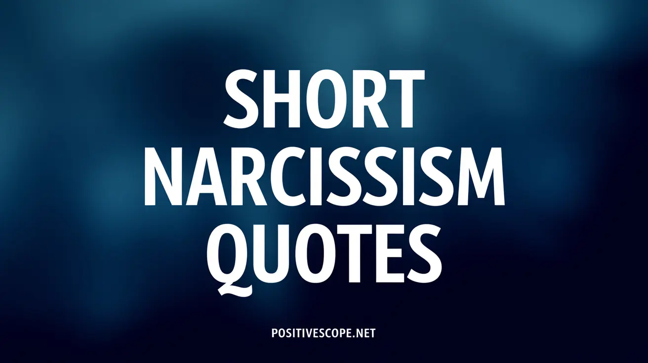 Narcissism Quotes