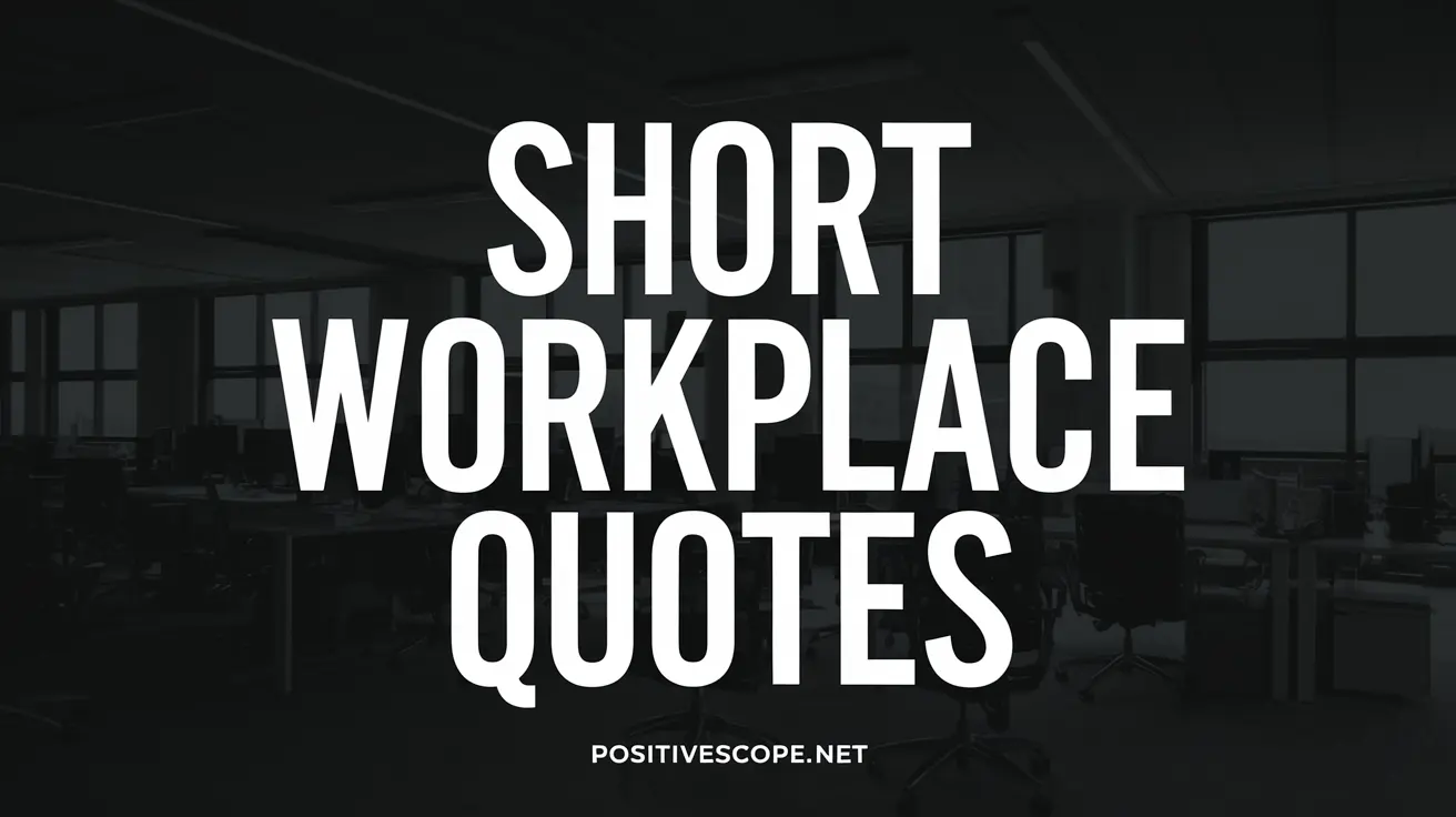 workplace quotes