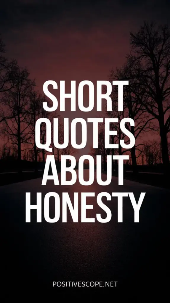 honesty quotes