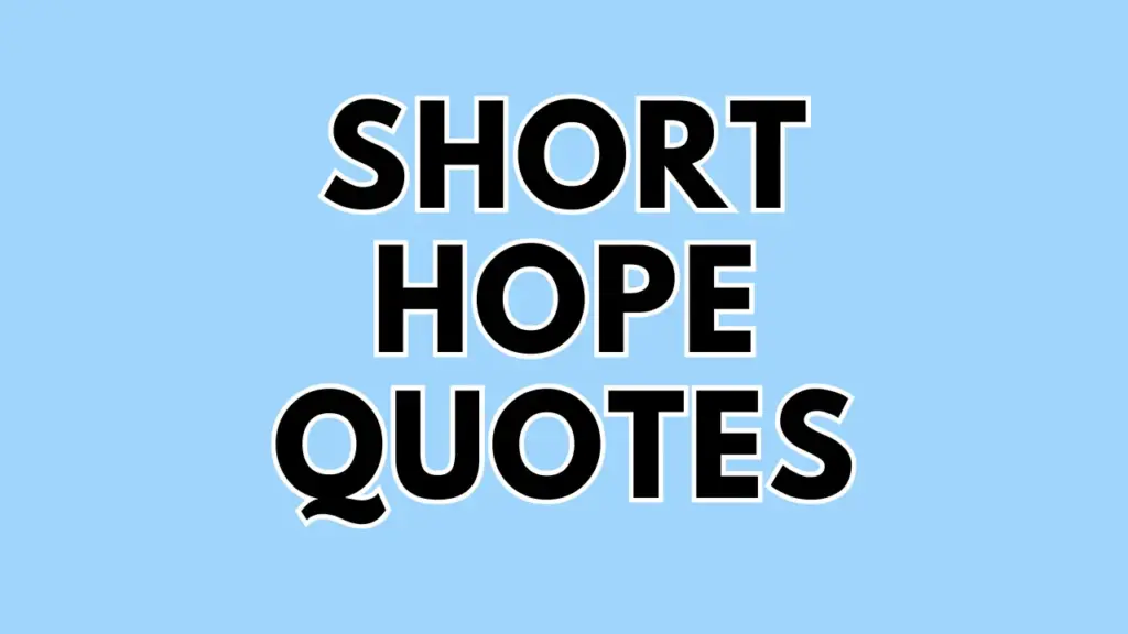 HOPE quotes