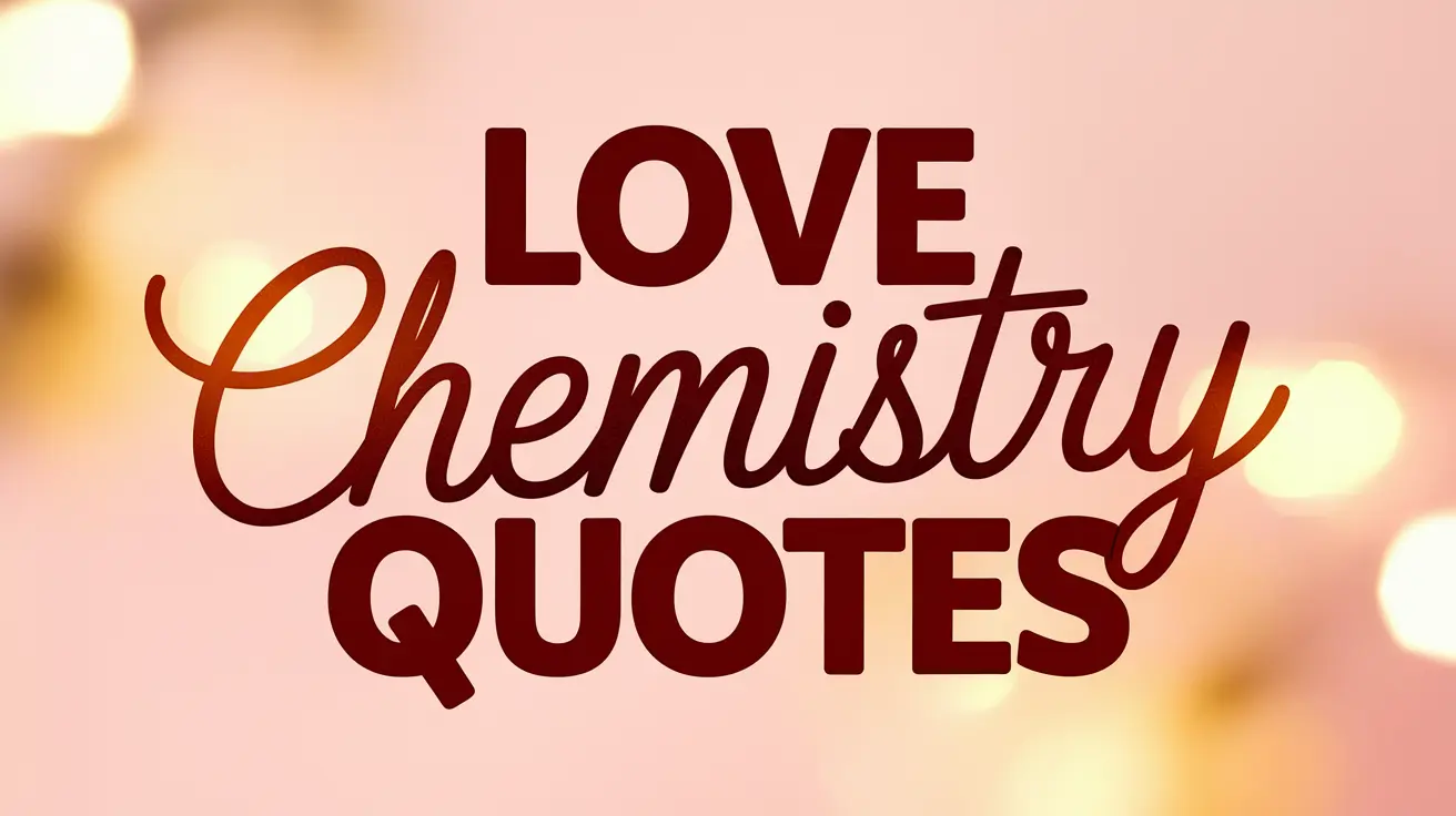 love chemistry quotes
