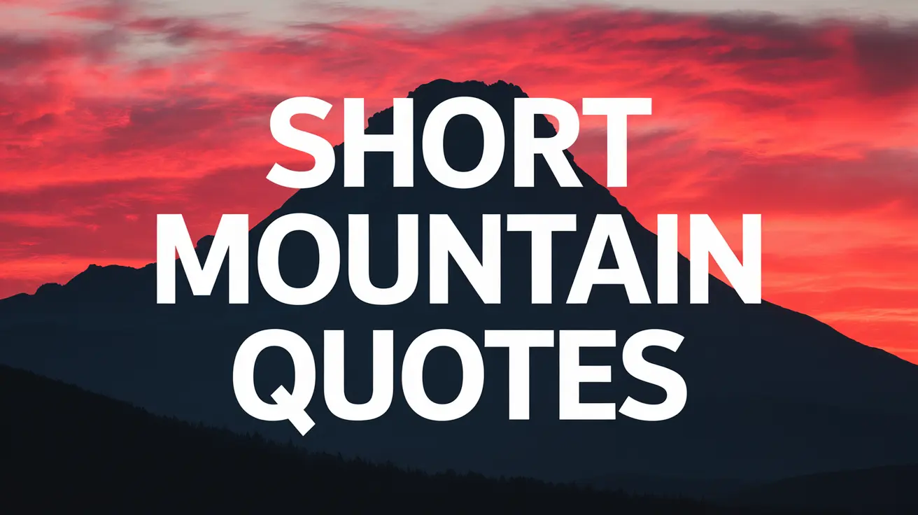 mountain quotes