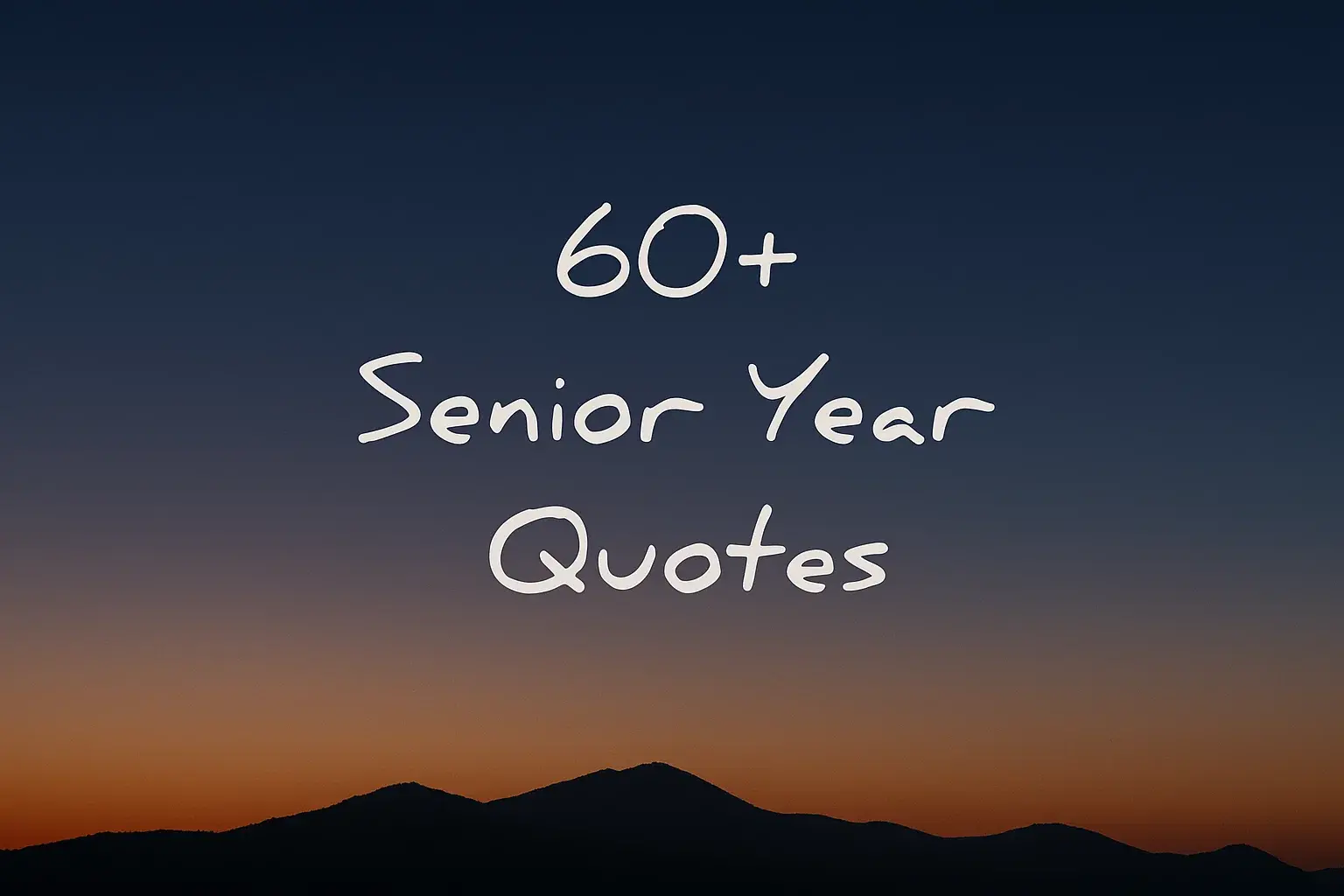 senior year quotes