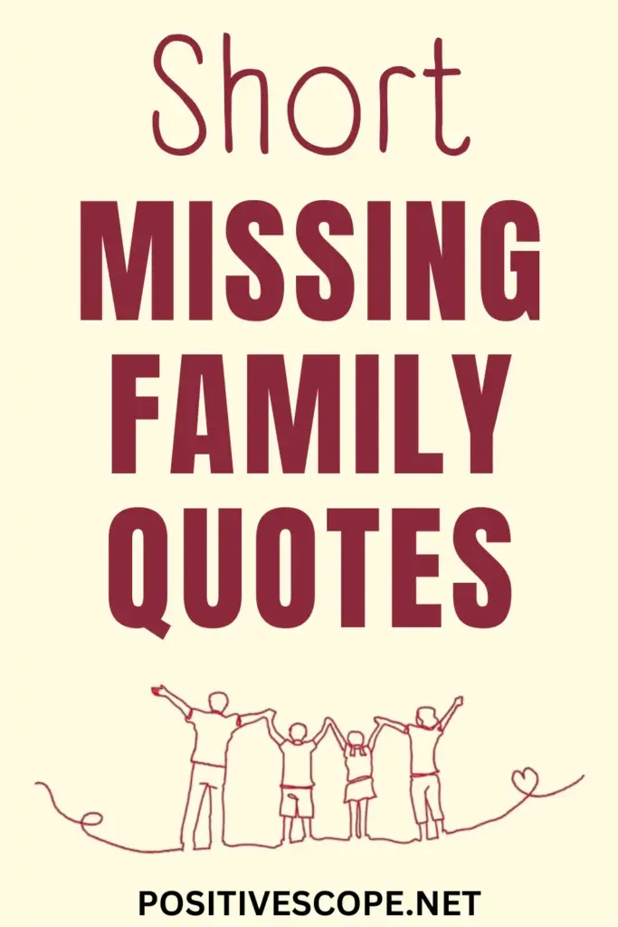 missing family quotes