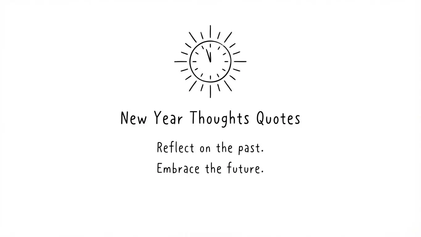 67 New Year Thoughts Quotes to Reflect