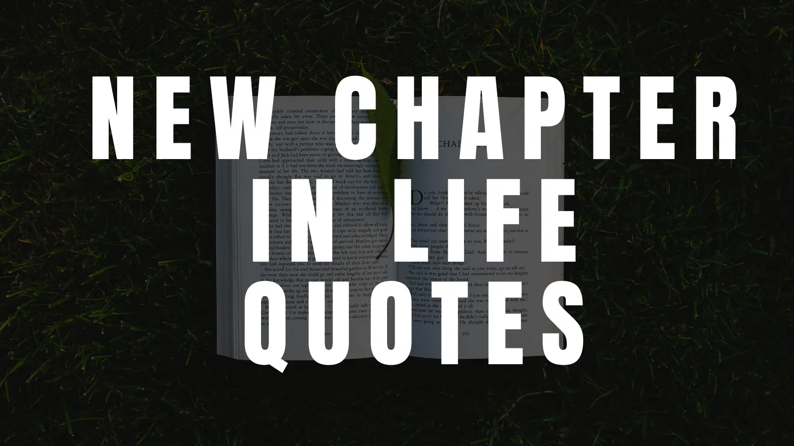 new chapter in life quotes