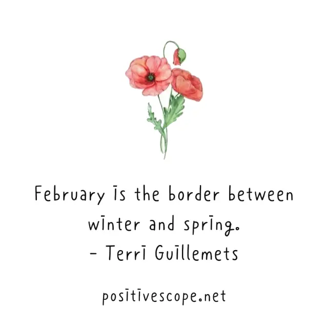 hello february quotes