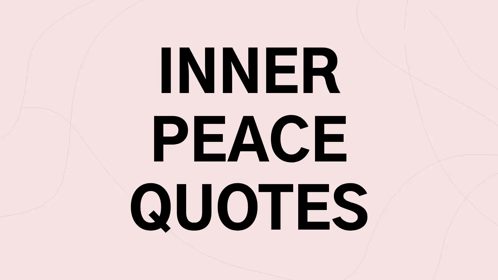 inner peace quotes
