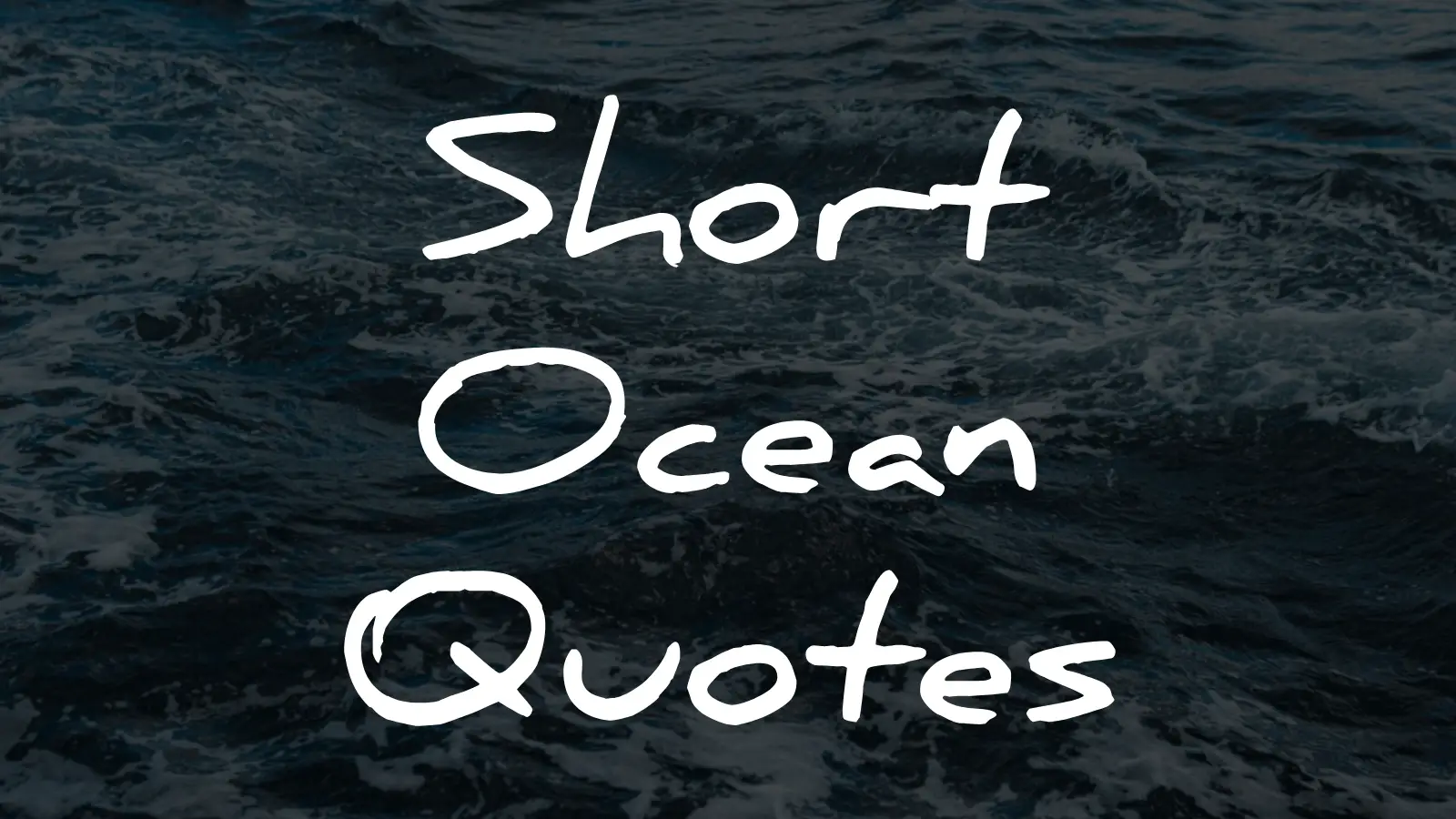 ocean quotes