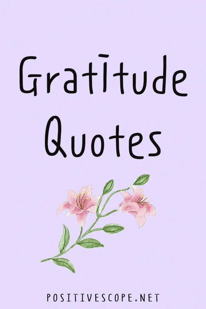 gratitude quotes